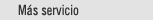 M&aacute;s servicio